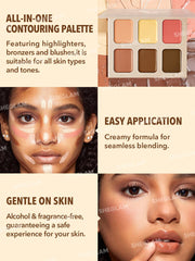 SHEGLAM STEREO FACE SIX PCS PALLET - FRENCH GIRL