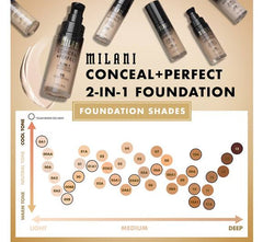 Milani Conceal + Perfect 2-In-1 Foundation + Concealer