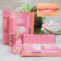 Too Faced Sweet Peach Creamy Peach Oil Lip Gloss-Pure Peach Travel Size