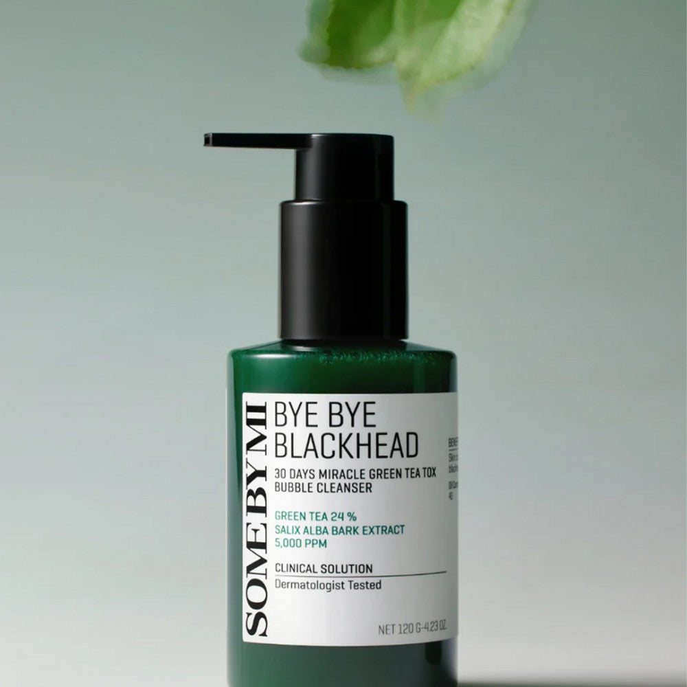 SOME BY MI BYE BYE BLACKHEAD 30 DAYS MIRACLE GREEN TEA TOX BUBBLE CLEANSER