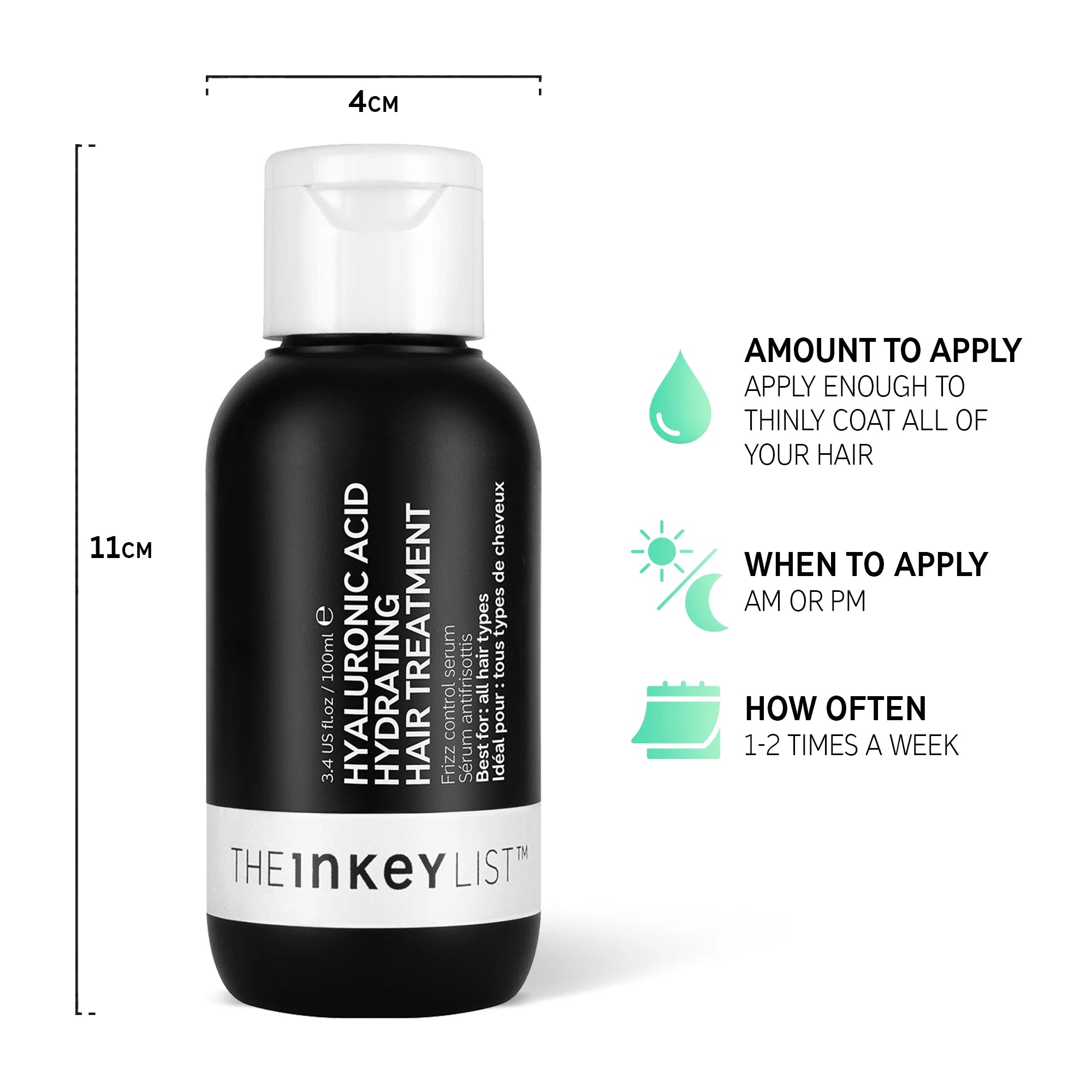 The Inkey list Hyaluronic Acid Hydrating Hair Treatment