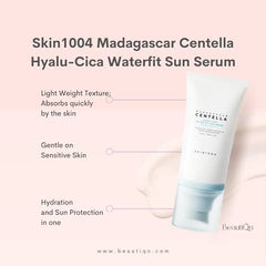 SKIN 1004 MADAGASCARA - Centella Hyalu-Cica Water-Fit Sun Serum SPF 50+ PA++++ - 50ML