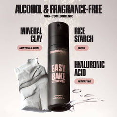 HUDA BEAUTY - Easy Bake Blurring Setting Spray with 16-Hour Wear - 100ML ( Full size )