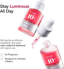 ANUA 10+ NIACINAMIDE 10%+TXA 4% Serum