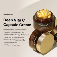 Medicube Deep Vitamin C Golden Capsule Face Moisturizer
