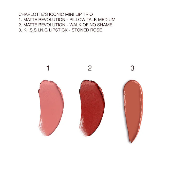 CHARLOTTE TILBURY MINI LIP TRIO