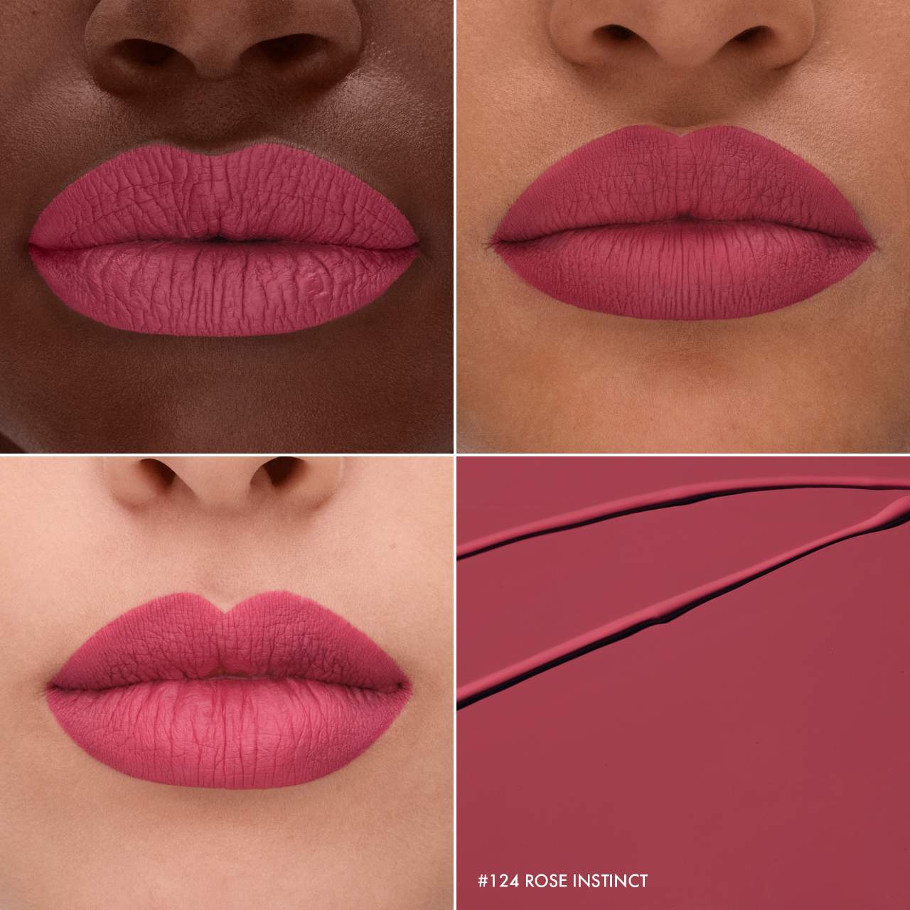 SEPHORA CREAM LIP STAIN - 124 ROSE INSTINCT