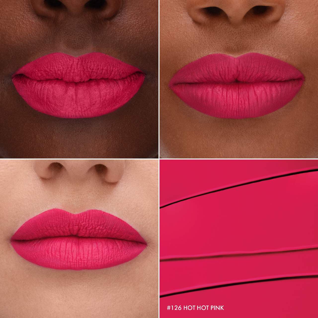 SEPHORA CREAM LIP STAIN - 126 HOT HOT PINK
